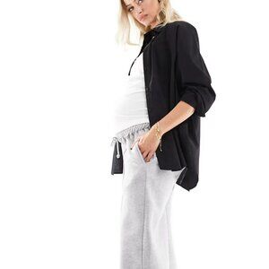 Cotton On Maternity dad shirt black ASOS Size S